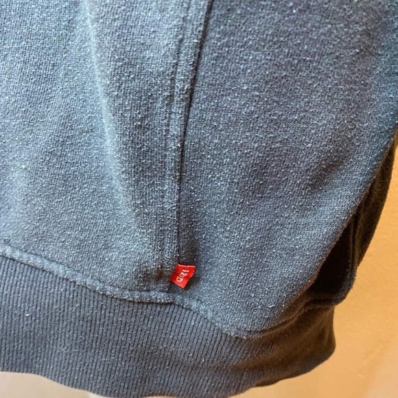 Izod Gray 1/4 Zip Sweatshirt - Picture 7 of 8